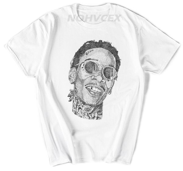 

новый wiz khalifa printed вокруг шеи футболку вокруг шеи хлопка t shirt