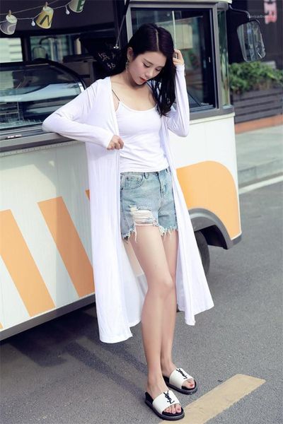 

clothing designer solid womens summer rash guards fashion donna coats chiffon with modal panelled sun protective, Black