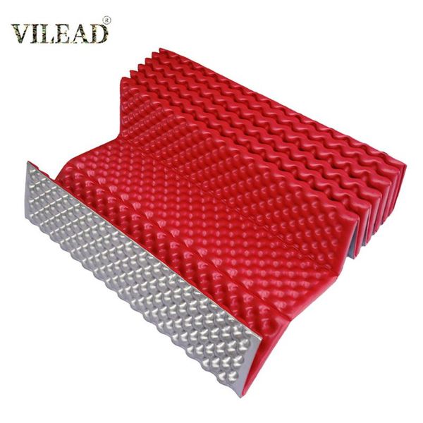 

outdoor pads vilead ixpe foldable thickened camping mat ultralight foam folding sleeping equipment hiking trekking beach pad yoga
