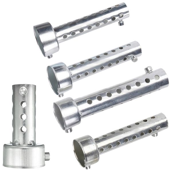 

silver motorcycle exhaust can muffler insert baffle db killer 42mm x 140mm