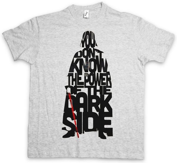 

сила dark side t-shirt - дарт вейдер star force wars sith футболка футболка мужская самая низкая цена 100% хлопок