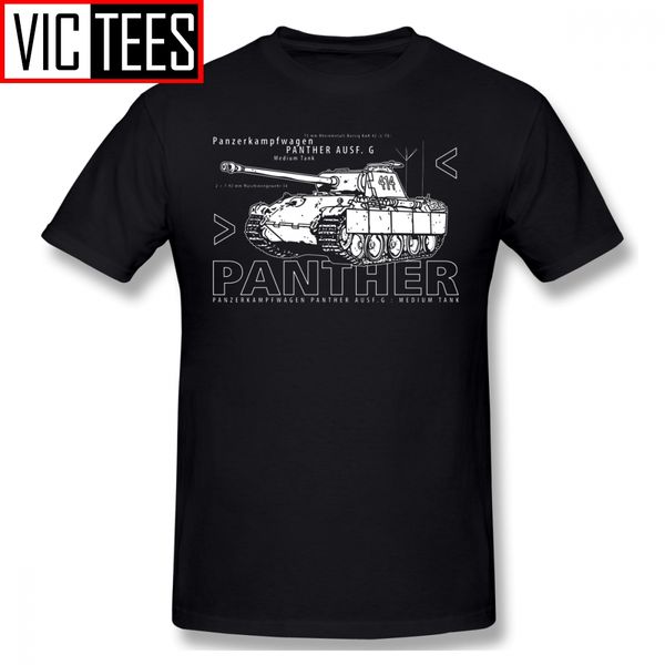 

mens wehrmacht t shirts panther tank t-shirt cotton fun tee shirt streetwear print men tshirt