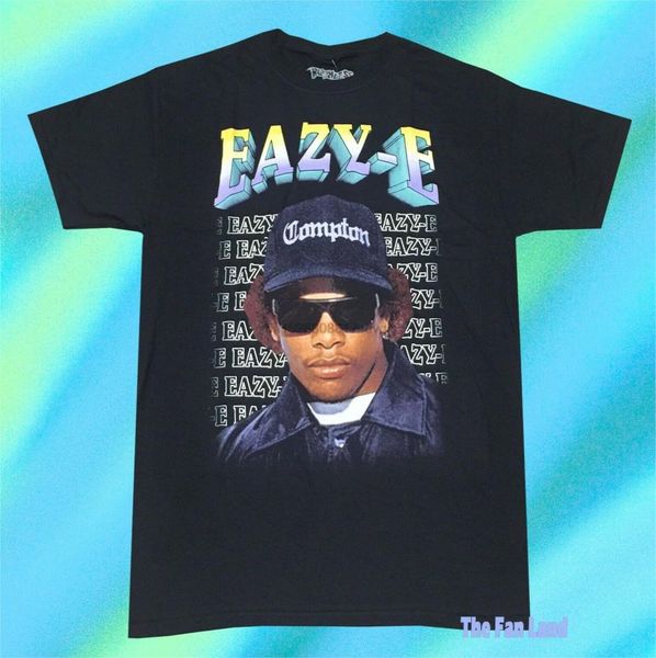 

new eazy e compton black mens vintage t-shirt 2020 new design summer short sleeve men homme camisetas hip hop t shirt