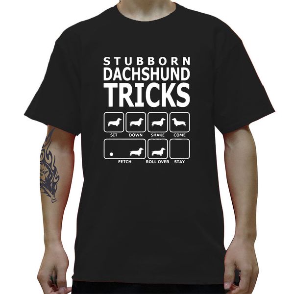 

dachshund dog cotton t shirt funny harajuku hip hop tees harajuku streetwear loose style o neck t-shirts men