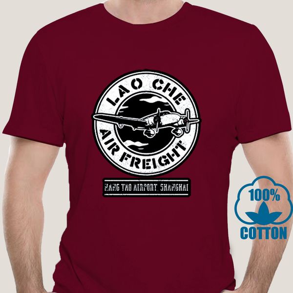 

0657d russia spray type plane design t-shirts lao che air freight pure cotton summer autumn male tees black t shirt