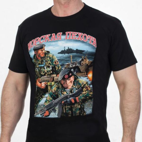 

футболки военные marines в черном cotton.t футболка включает front russian