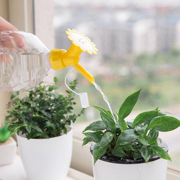 

double-end beverage bottle plastic sprayer nozzle for flowers plant watering hand pressure gardening watering can