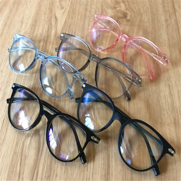 

blue light blocking spectacles anti eyestrain decorative glasses light computer radiation protection eyewear 2020 new, White;black