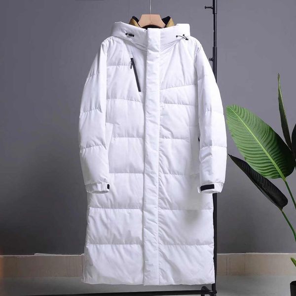 

20s fashion mens designer down jacket casual plus long styles dow coats men winter parkas coats 3 colors, Black