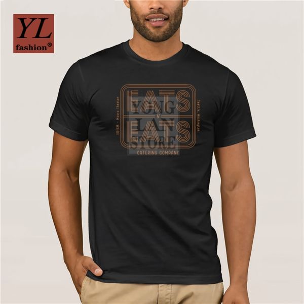 

new trendy fashion printed men's t-shirt 100% cotton eats n eats catering men's fun casual print t-shirt