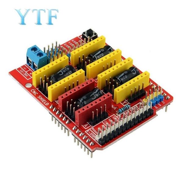 

computer & office 3d printer parts a4988 driver cnc qunqi shield expansion board for v3 engraver