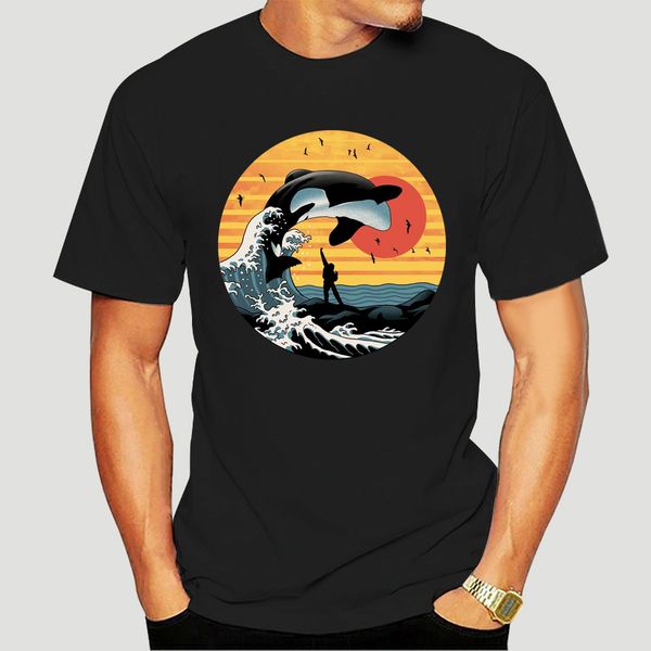 

vincent trinidad mens the great killer whale t-shirt outdoor wear tee shirt-2076d