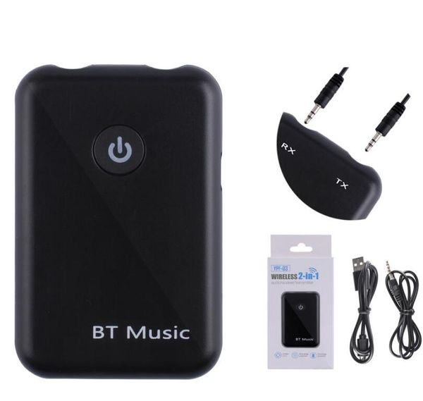 

bluetooth v4.2 transmitter receiver 2-in-1 wireless 3.5mm aux audio adapter apt-x hd sound quality for all smart phones