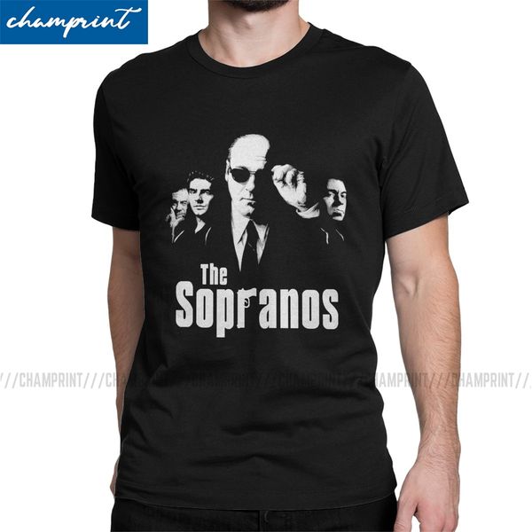 

funny the sopranos horror crime character figure gang t-shirts men round neck t shirts love hug me cool tees summer