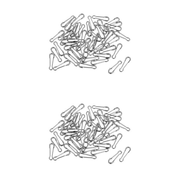 

100x гавайских защелки с easy link вертлюги wire leader quick change clips коннекторы rig rings соленым