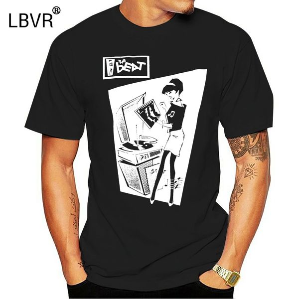 

mens black t-shirt the beat girl ska mod punk two tone specials madness s - 3xl cute tatoo lover t shirt punk