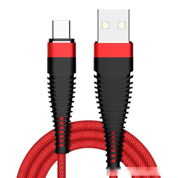 

micro usb cable 1m 2m 3m 2.4a fast charging nylon braided sync data charge cord usb type c cables samsung galaxy s10
