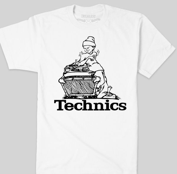 

technics classic scratching dj t shirt b boy dj wear gear turntables t shirt summer style men t shirt