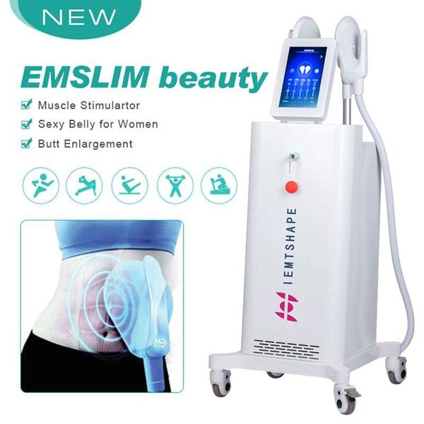 

2020 technology hi-emt teslasculpt electromagnetic muscle stimulation teslasculpt emsculpt body slimming machine dhl ing, Black;white
