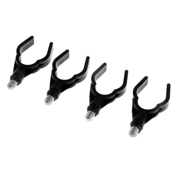 

4pcs u-head fishing rod rest rack holder fishing pole fitting uk m3/8 thread