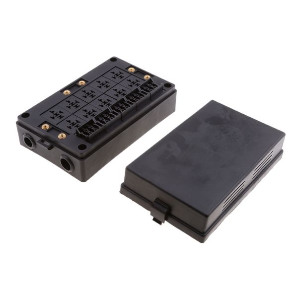 

car 18-way blade fuse holder 10-way relay socket fusebox distribution block