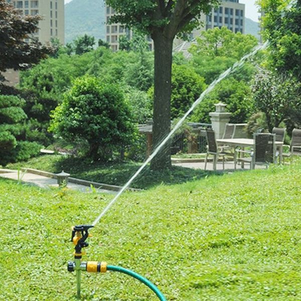 

360 degree garden lawn sprinkler grass garden adjustable rocker nozzle