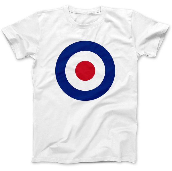 

raf roundel mod target t-shirt 100% premium cotton the who small faces wholesale tees,100% cotton for man,t shirt printing