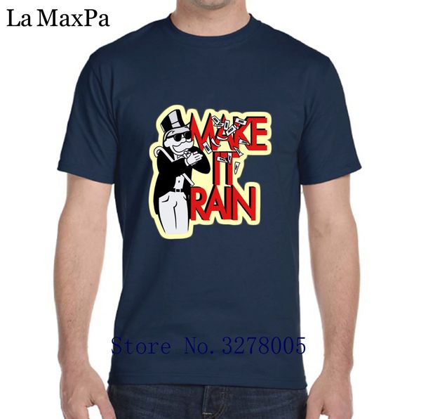 

printed t shirt men super monopoly life men's tshirt vintage 100% cotton camisas para hombre sunlight plus size sale
