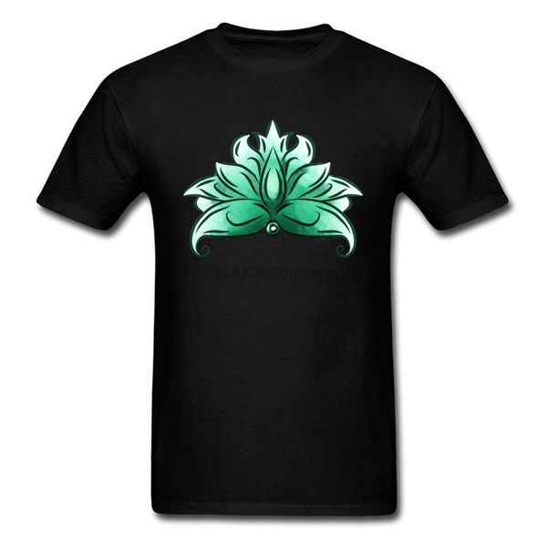 

male fashion tshirt new coming men a green lotus plant t shirts simple low price summer tees 2020 family tees