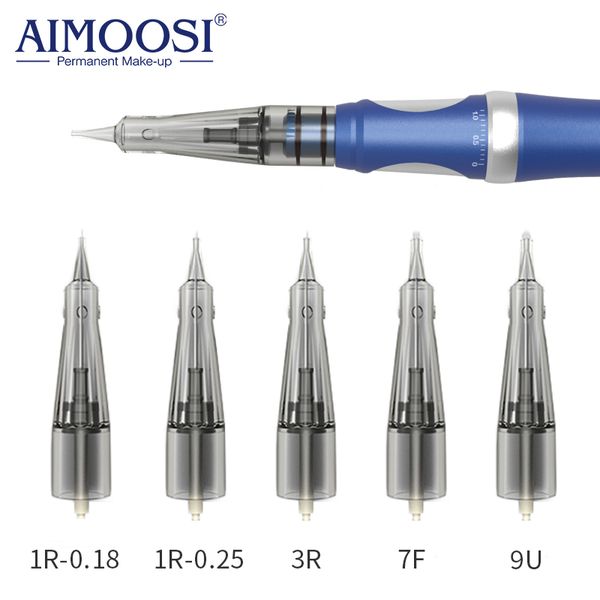 

tattoo guns kits aimoosi a9 needle pmu machine professional digital permanent makeup rotary device for eyebrow lip eyeliner