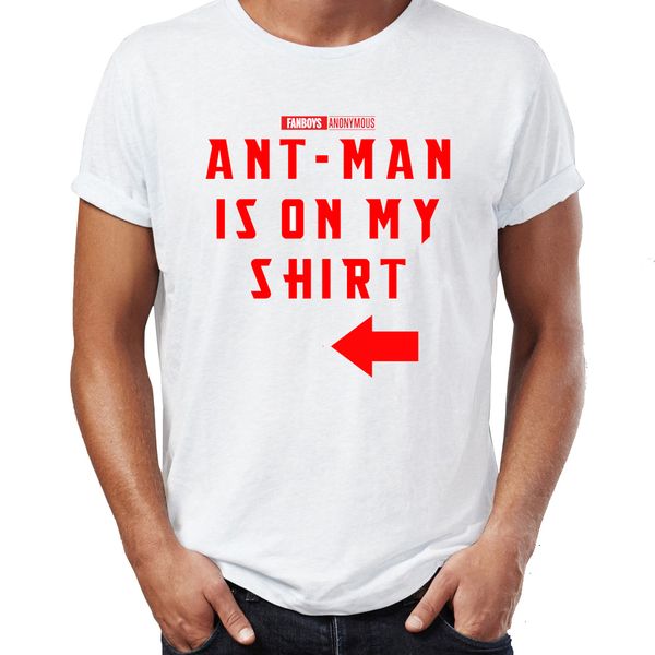 

men's t shirt ant-man is on my shirt funny movie badass nerdy tee