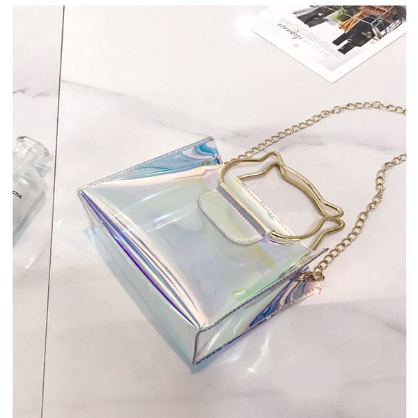 

fashion women handbags transparent laser bags waterproof messenger shoulder bag beach bag crossbody bags for women