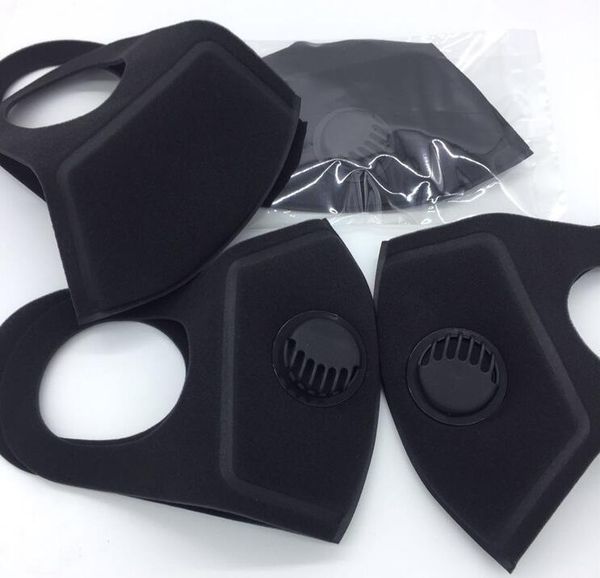 

cotton face mask pure breather filter valve washable reusable children dustproof smo rdp8