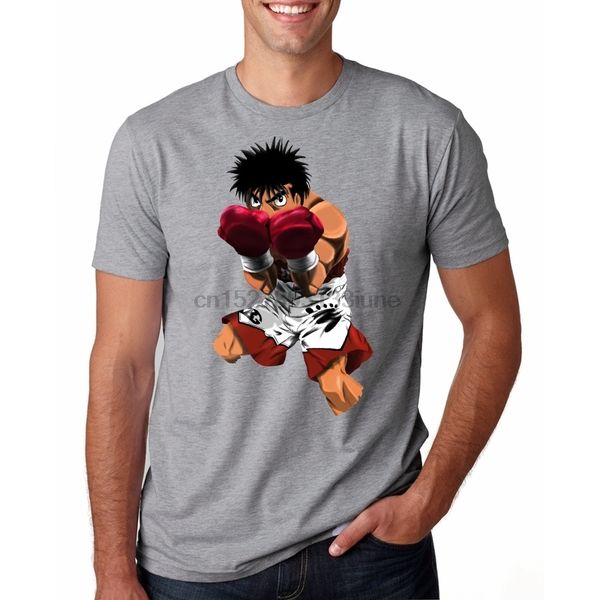 

hajime no ippo makunouchi t-shirts plus size tees breathable stylish t shirts 100% cotton mens cozy camisetas short sleeve print