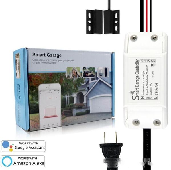 

wifi smart garage door switch doodle smart app wireless remote control garage door rated voltage 90-240v rated current 16a