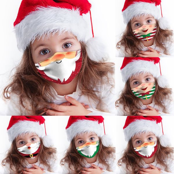 

kids christmas face masks fashion designer masks for anti-dust washable adjustable reusable mouth masks mk85