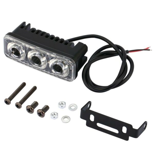 

2pcs light 3led super white high power daytime running fog lamp universal
