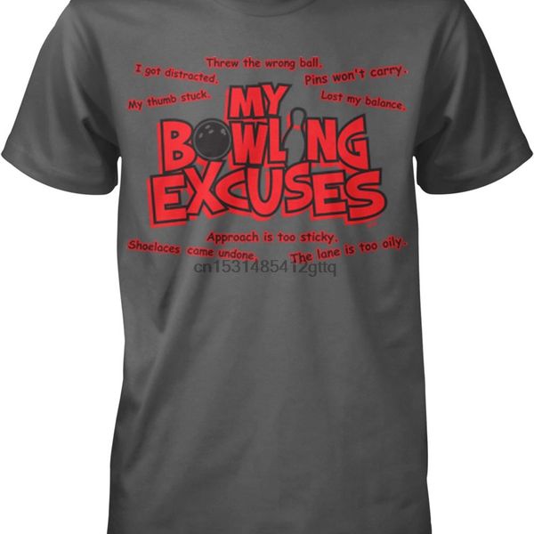 

my bowling excuses mens t shirt nofo_00643