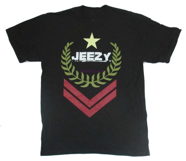 

2020 young jeezy military logo black t-shirt new official keychain necklace t shirt design custom