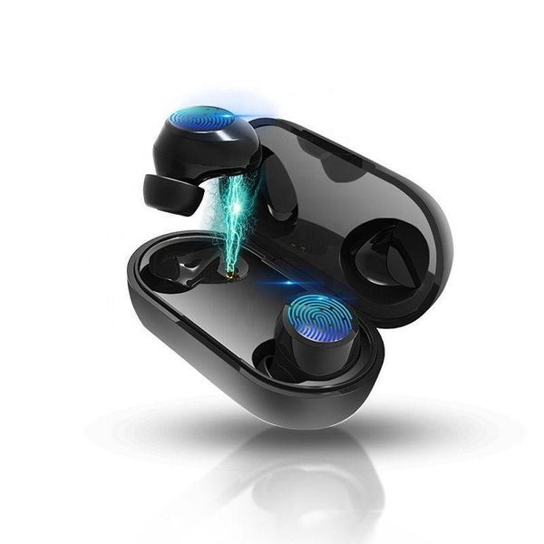 

wireless bluetooth headphones m10 v5.0 automatic pairing touch control earbuds stereo sports waterproof headsets with charging case