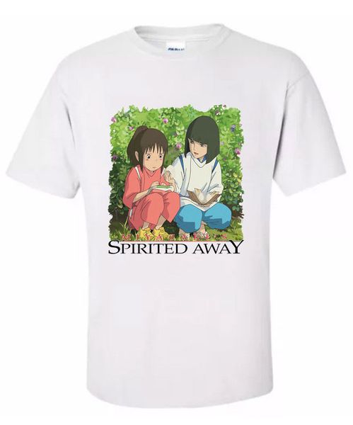

casual printing tee spirited away anime t shirt 'all sizes