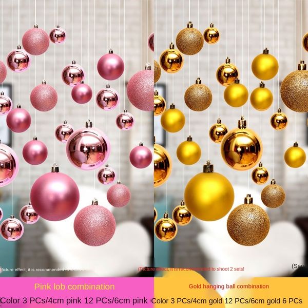 

mid-autumn festival and national day decoration shopping mall hanging ball pendant creative ceiling pendant window ceiling roof color ball 8