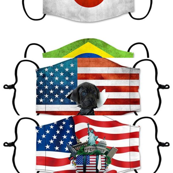

filter reusable 6 breathing k&95% valve face mask layer protective mask designer masks mas nn01