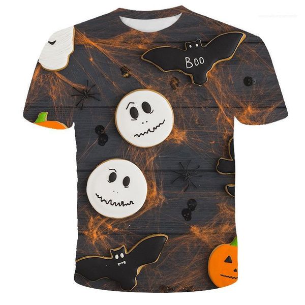 

одежда halloween pumpkin lantern mens конструктора tshirt лето с коротким рукавом печати crew neck tops мужской моды, White;black