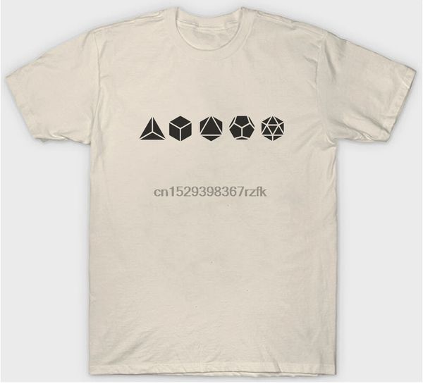 

platonic solids t shirt building blocks of life geometry geek nerd science