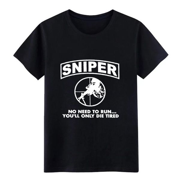 

men's sniper no need to run army marine corps t shirt designing cotton euro size s-3xl pictures anti-wrinkle fashion shirt