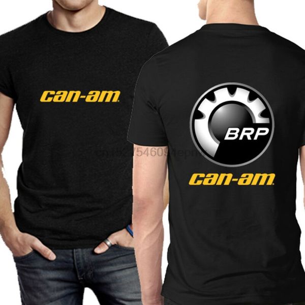 

can am логотип brp atv renegade utv t-shirt две стороны tee для mens