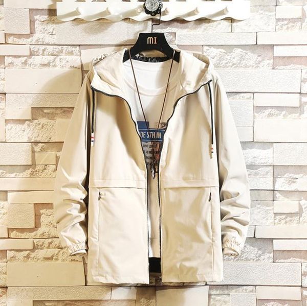 

пальто мода новые тонкие сгущают мужская одежда тонкий с капюшоном мужчин дизайнер куртки молодежь плюс casual male, Black;brown