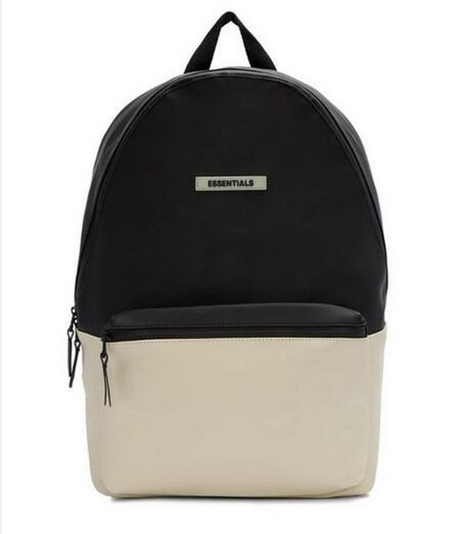 

fear of god fog shoulder bag essentials backpack mens womens school collection casual climbing sport schoolbag designer rucksack
