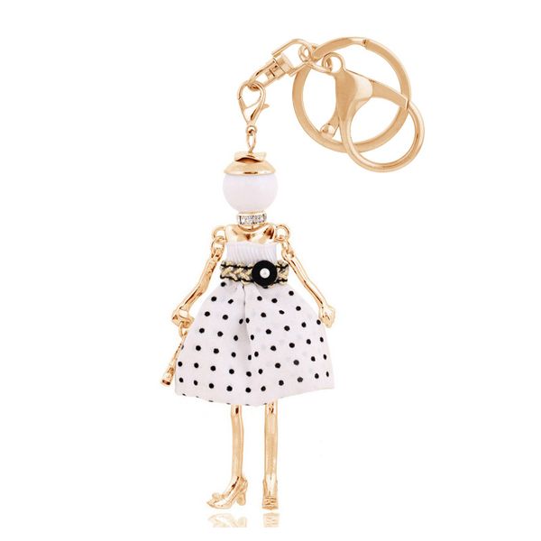 

women fashion jewelry key chain charm girl cute design pendant trendy new bag keychain gift wholesale, Silver